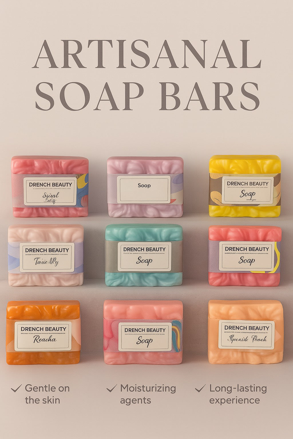Luxury Swirl Soap Bars